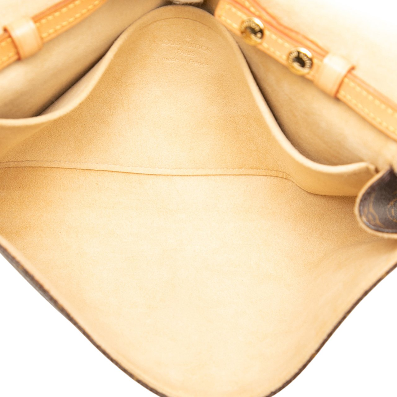 Louis Vuitton Monogram Pochette Twin GM Bruin