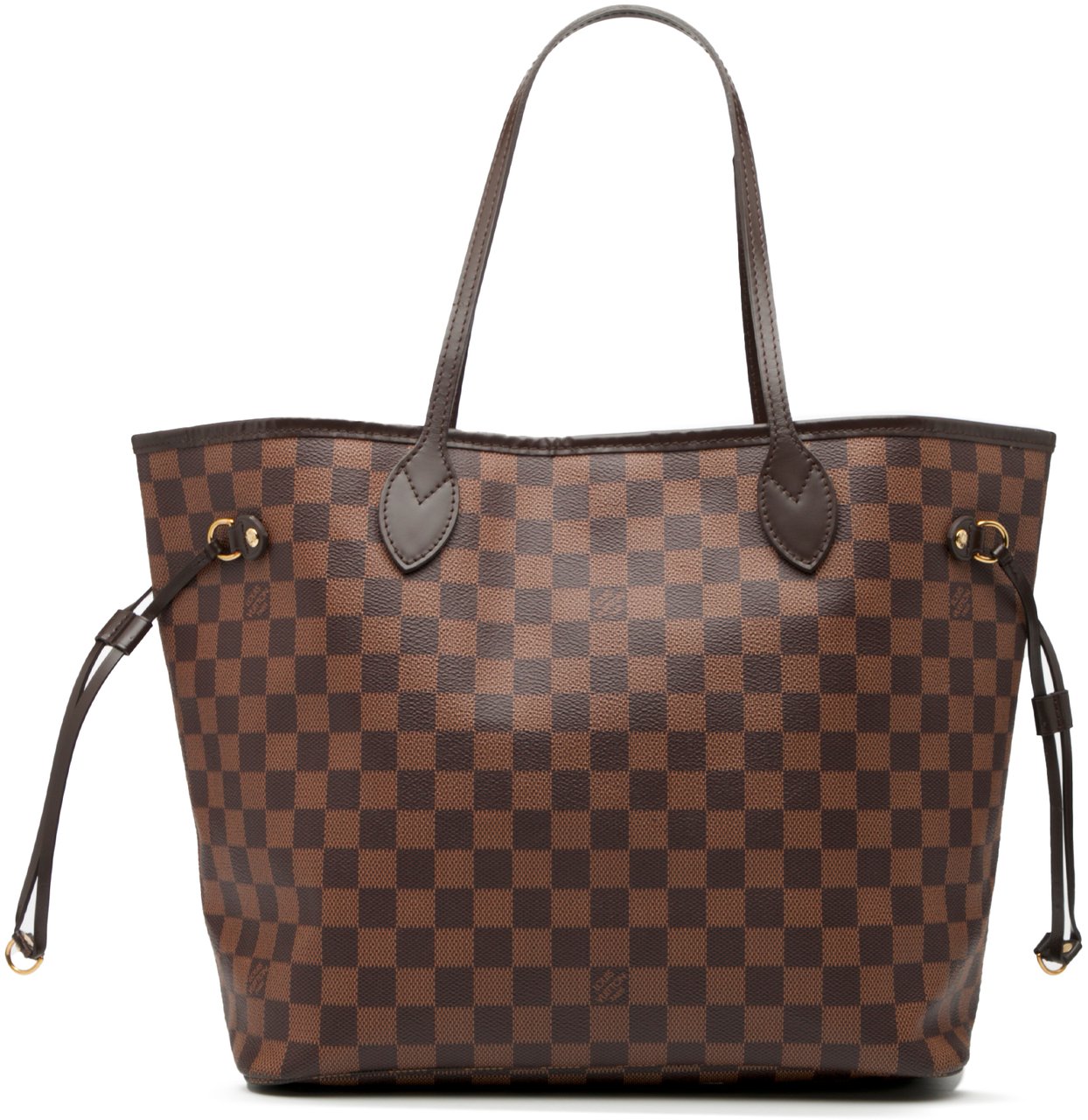 Louis Vuitton Damier Ebene Neverfull MM Bruin