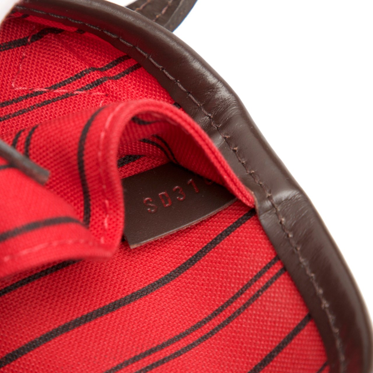 Louis Vuitton Damier Ebene Neverfull MM Bruin