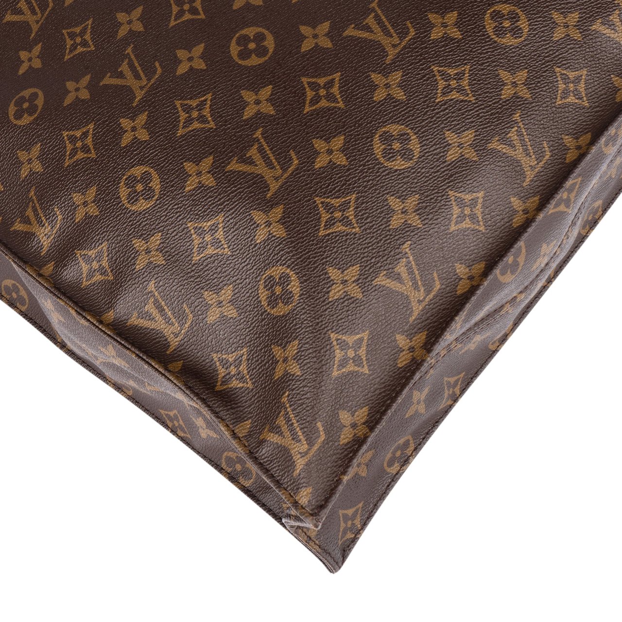 Louis Vuitton Louis Vuitton Canvas Monogram Sac Plat Handbag Divers