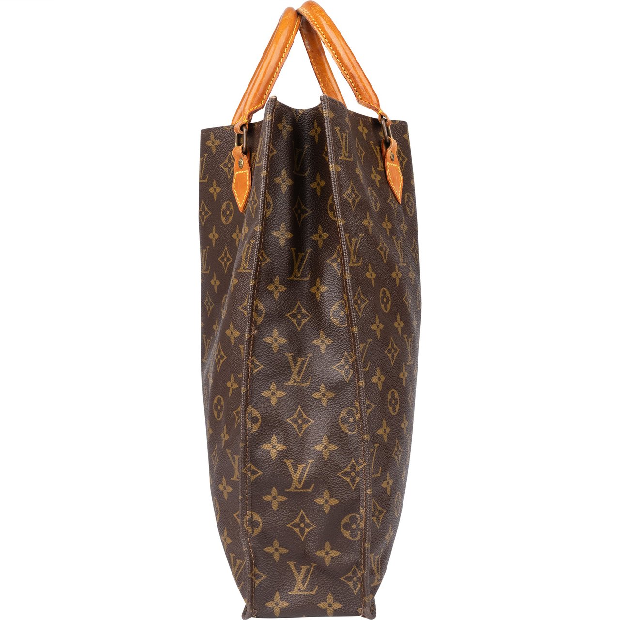 Louis Vuitton Louis Vuitton Canvas Monogram Sac Plat Hanbag Divers