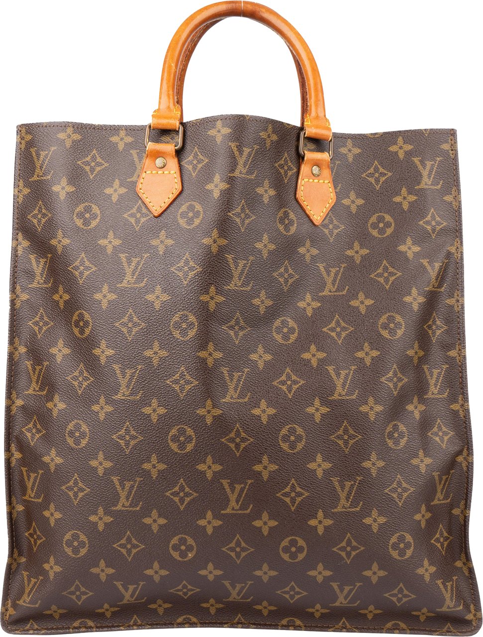 Louis Vuitton Louis Vuitton Canvas Monogram Sac Plat Hanbag Divers