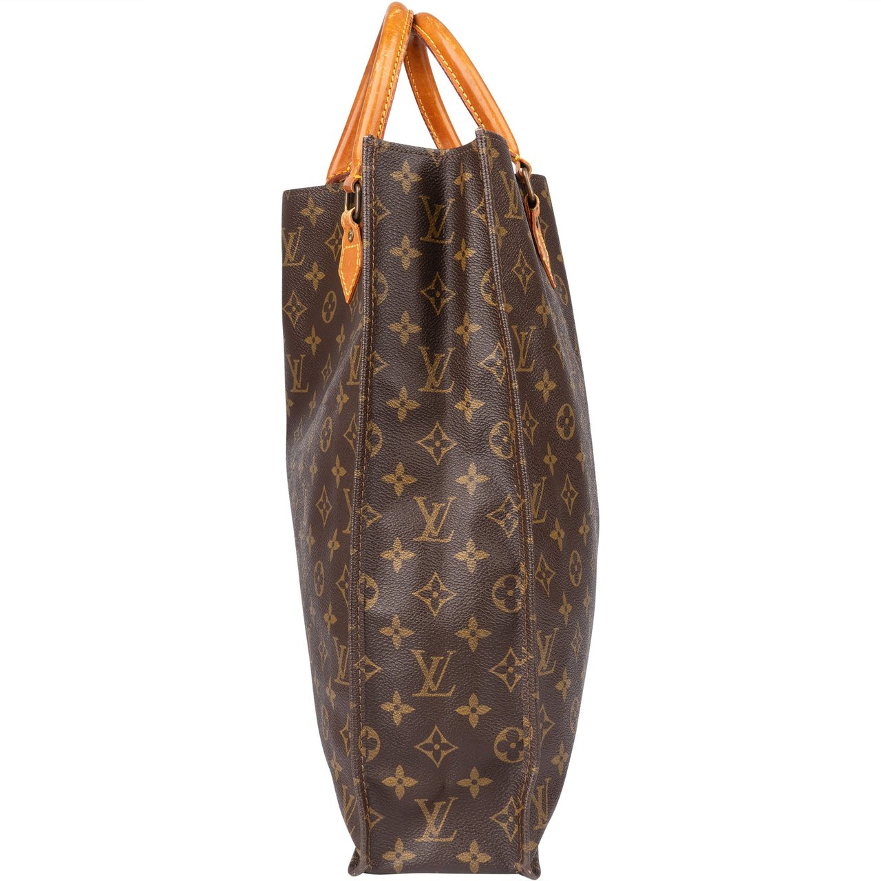 Louis Vuitton Louis Vuitton Canvas Monogram Sac Plat Hanbag Divers