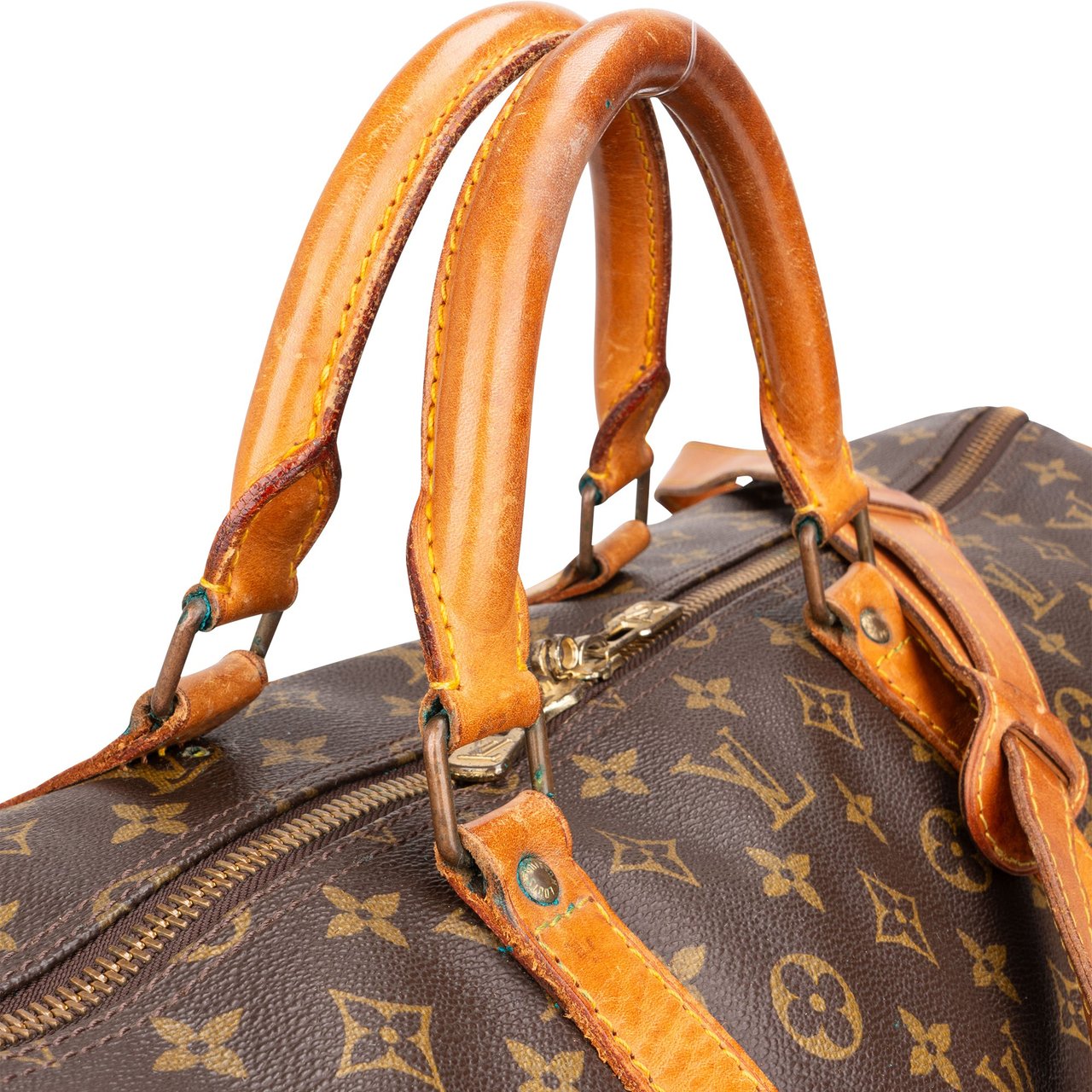 Louis Vuitton Louis Vuitton Canvas Monogram Keepall 60 Bandouliere Divers