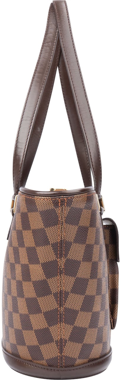 Louis Vuitton Louis Vuitton Damier Ebene Monogram Manosque PM Handbag Divers