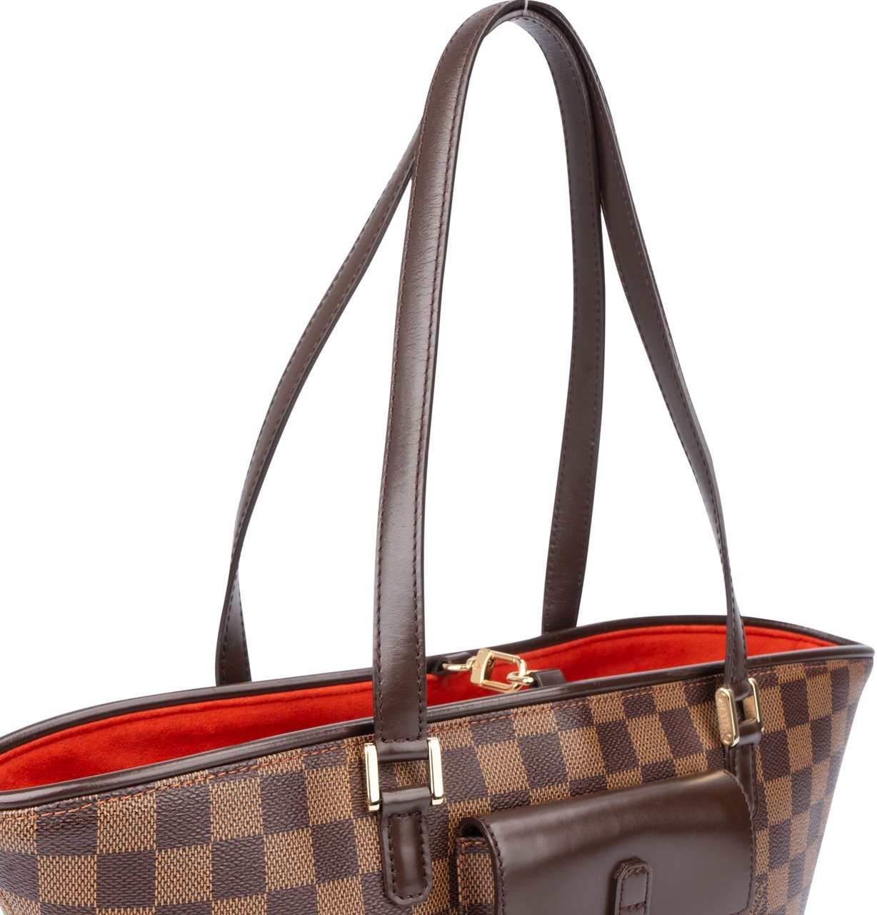 Louis Vuitton Louis Vuitton Damier Ebene Monogram Manosque PM Handbag Divers