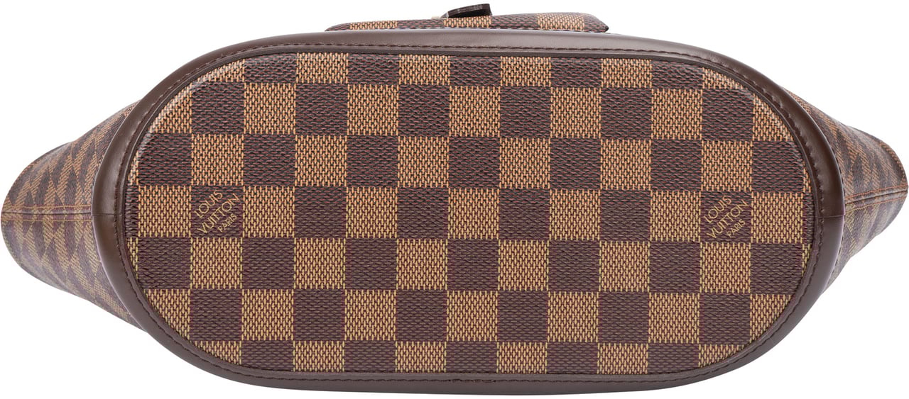 Louis Vuitton Louis Vuitton Damier Ebene Monogram Manosque PM Handbag Divers