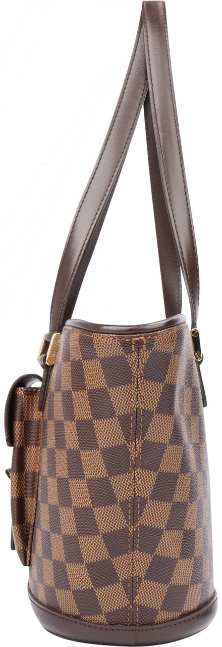 Louis Vuitton Louis Vuitton Damier Ebene Monogram Manosque PM Handbag Divers