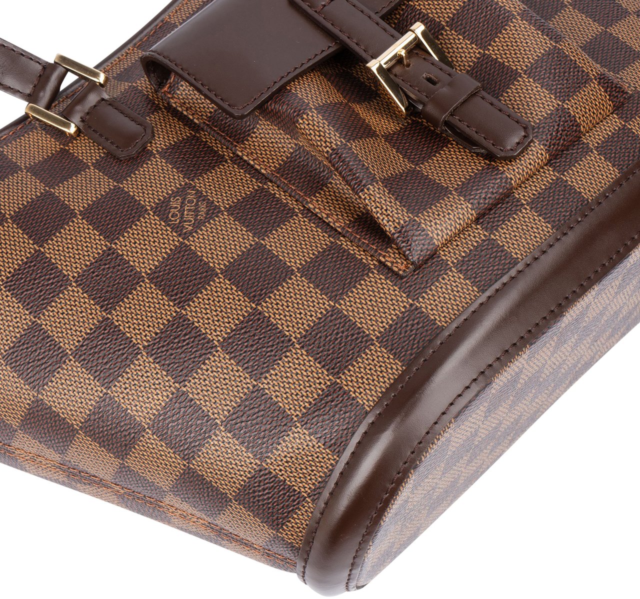 Louis Vuitton Louis Vuitton Damier Ebene Monogram Manosque PM Handbag Divers