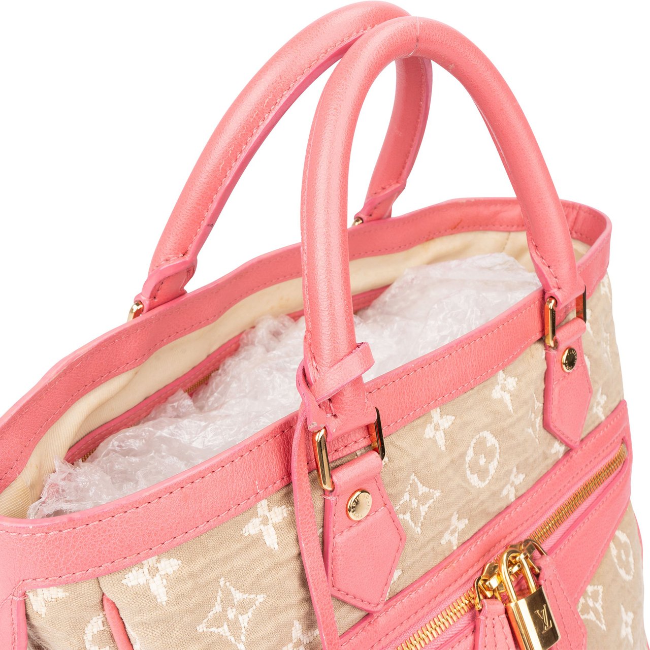 Louis Vuitton Louis Vuitton Denim Monogram Cabas Sabbia Handbag Divers