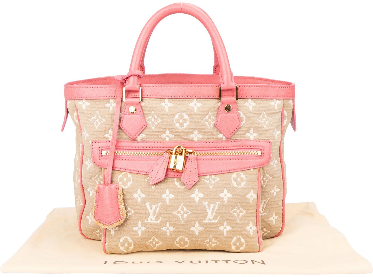 Louis Vuitton Louis Vuitton Denim Monogram Cabas Sabbia Handbag Divers