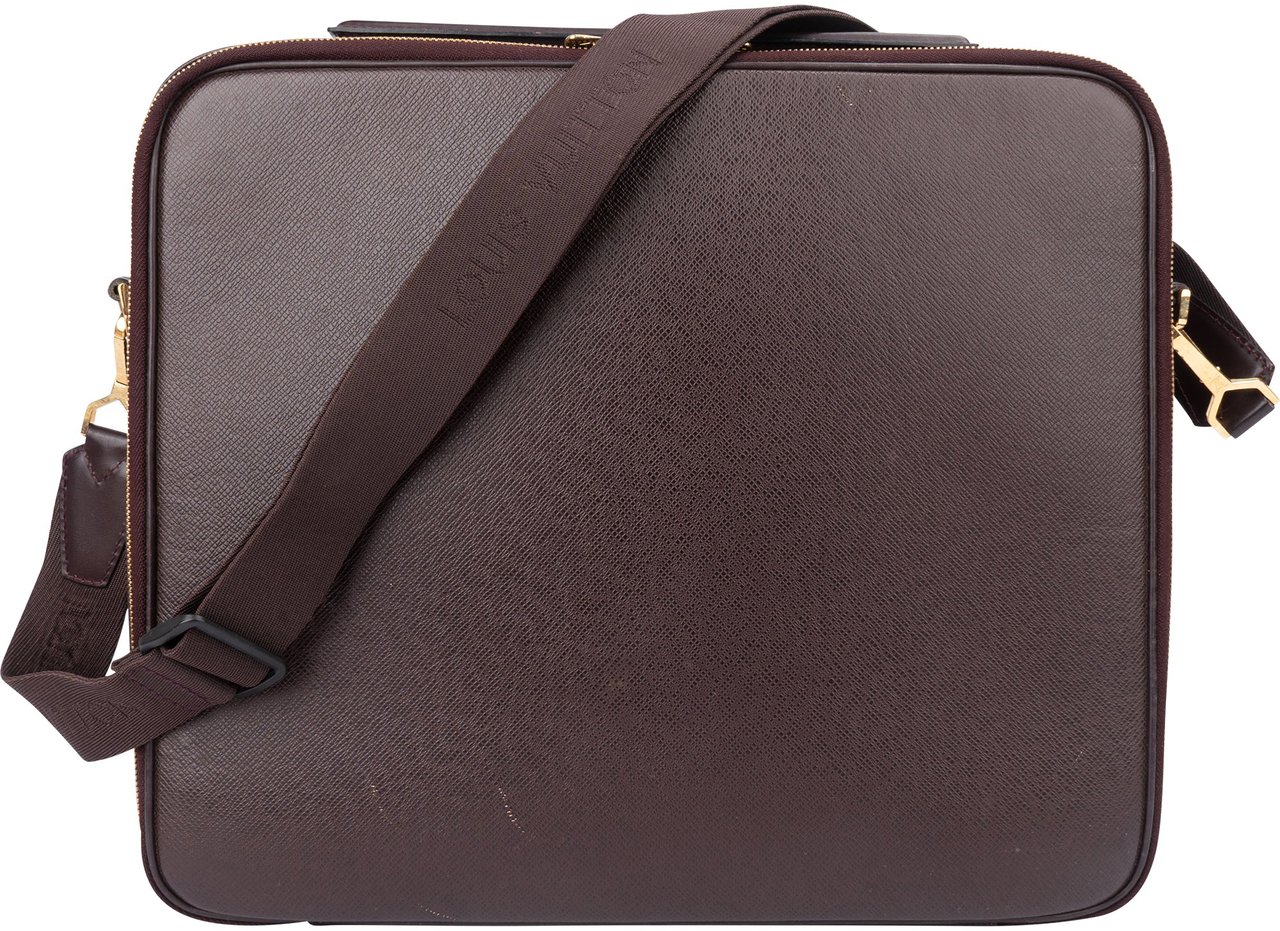 Louis Vuitton Louis Vuitton Taiga Leather Odessa Business Handbag Divers