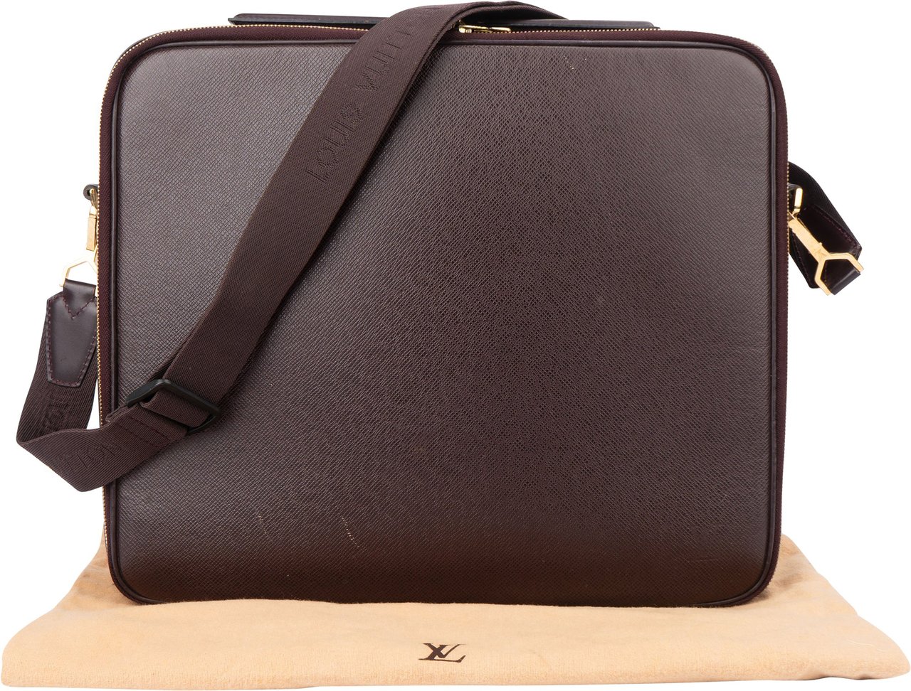 Louis Vuitton Louis Vuitton Taiga Leather Odessa Business Handbag Divers
