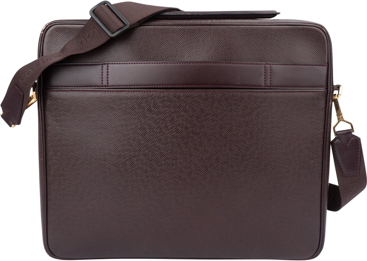 Louis Vuitton Louis Vuitton Taiga Leather Odessa Business Handbag Divers
