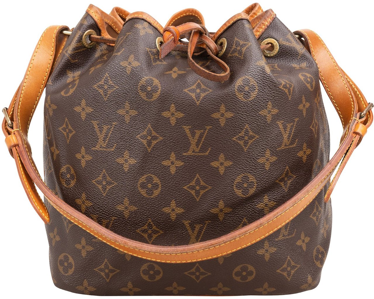 Louis Vuitton Louis Vuitton Monogram Canvas Sac Noé Petit Shoulder Bag Bruin