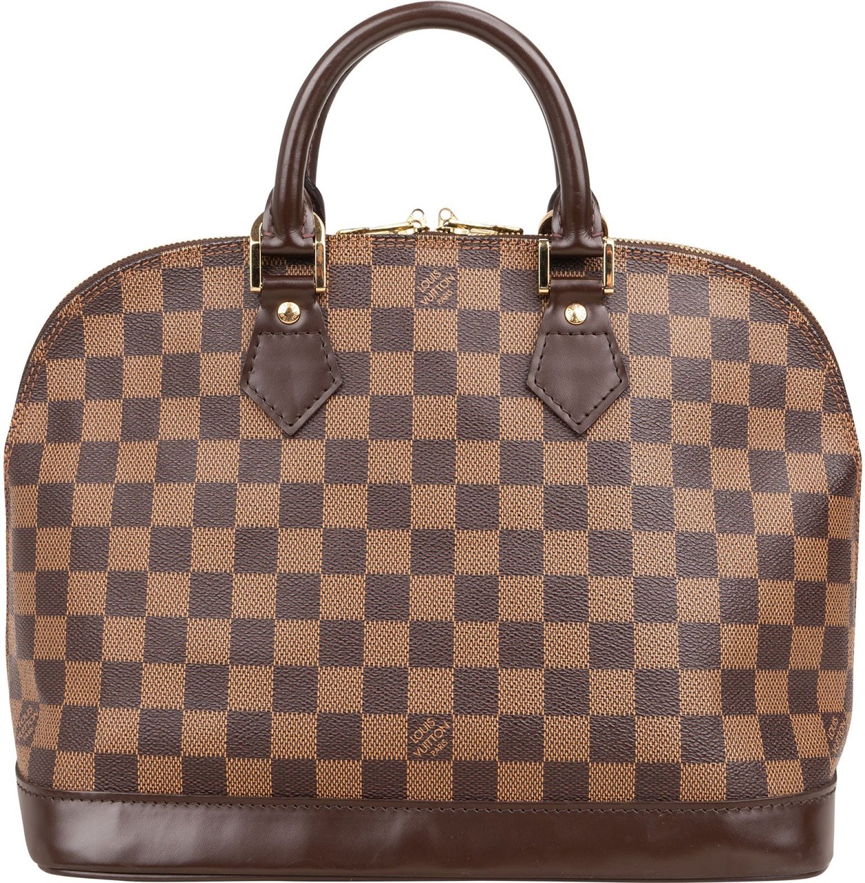 Louis Vuitton Louis Vuitton Monogram Damier Ebene Alma PM Handbag Bruin