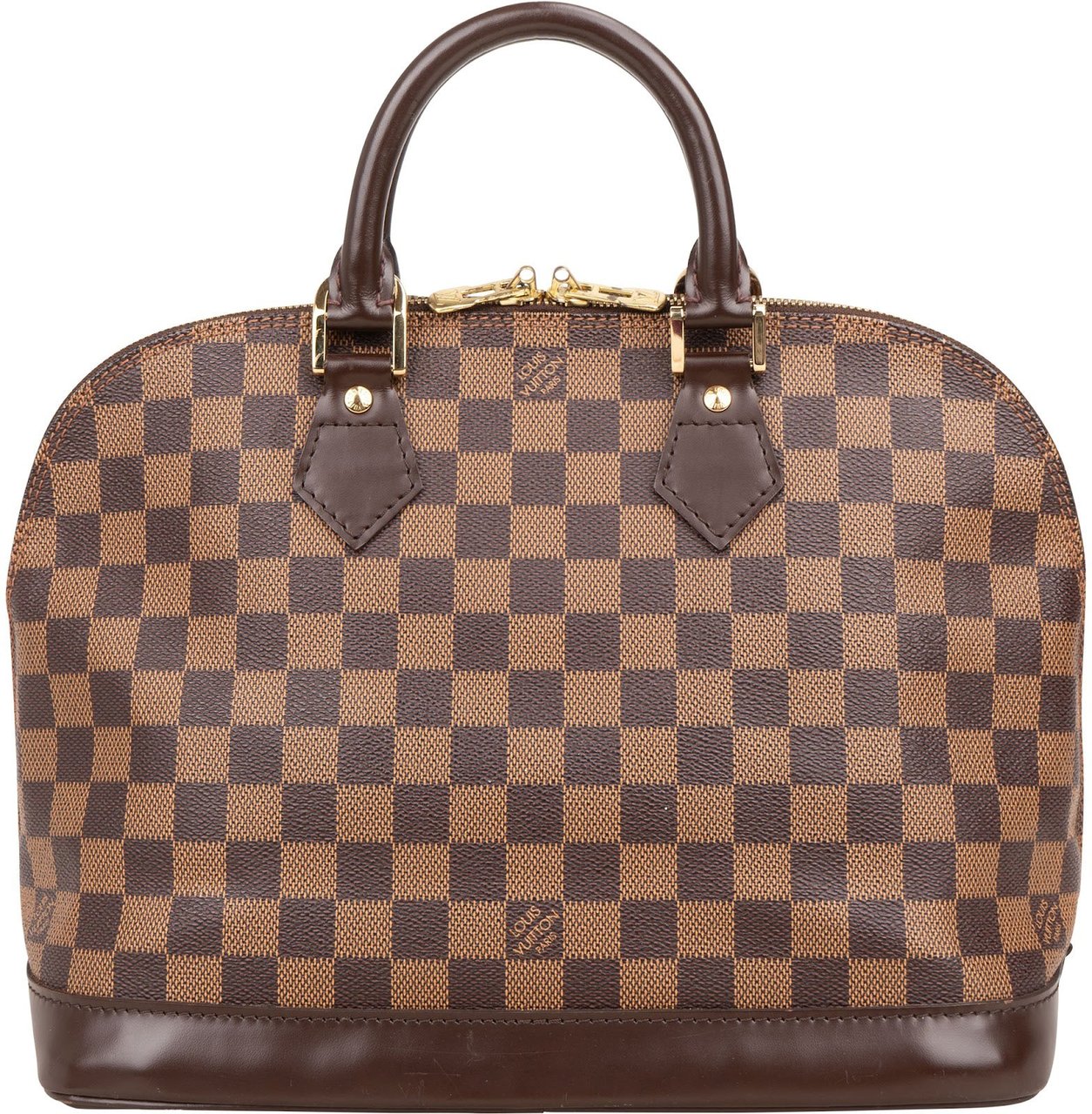 Louis Vuitton Louis Vuitton Monogram Damier Ebene Alma PM Handbag Bruin
