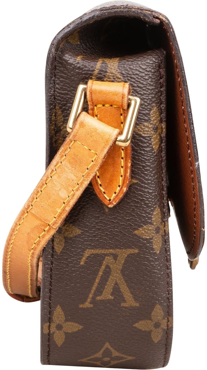 Louis Vuitton Louis Vuitton Monogram Canvas Saint Cloud PM Crossbody Bag Bruin
