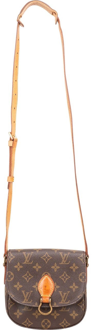 Louis Vuitton Louis Vuitton Monogram Canvas Saint Cloud PM Crossbody Bag Bruin