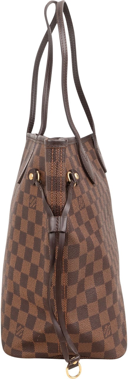 Louis Vuitton Louis Vuitton Monogram Damier Ebene Neverfull MM Shoulder Bag Bruin