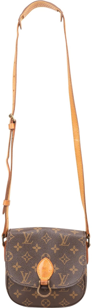 Louis Vuitton Louis Vuitton Monogram Canvas Saint Cloud PM Crossbody Bag Bruin
