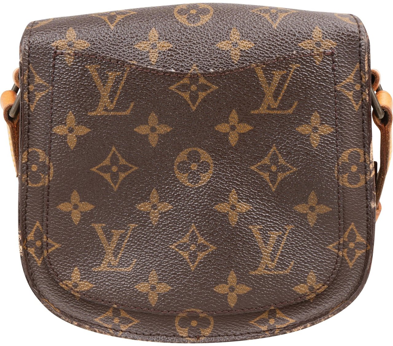 Louis Vuitton Louis Vuitton Monogram Canvas Saint Cloud PM Crossbody Bag Bruin