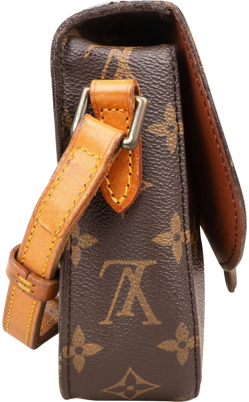 Louis Vuitton Louis Vuitton Monogram Canvas Saint Cloud PM Crossbody Bag Bruin