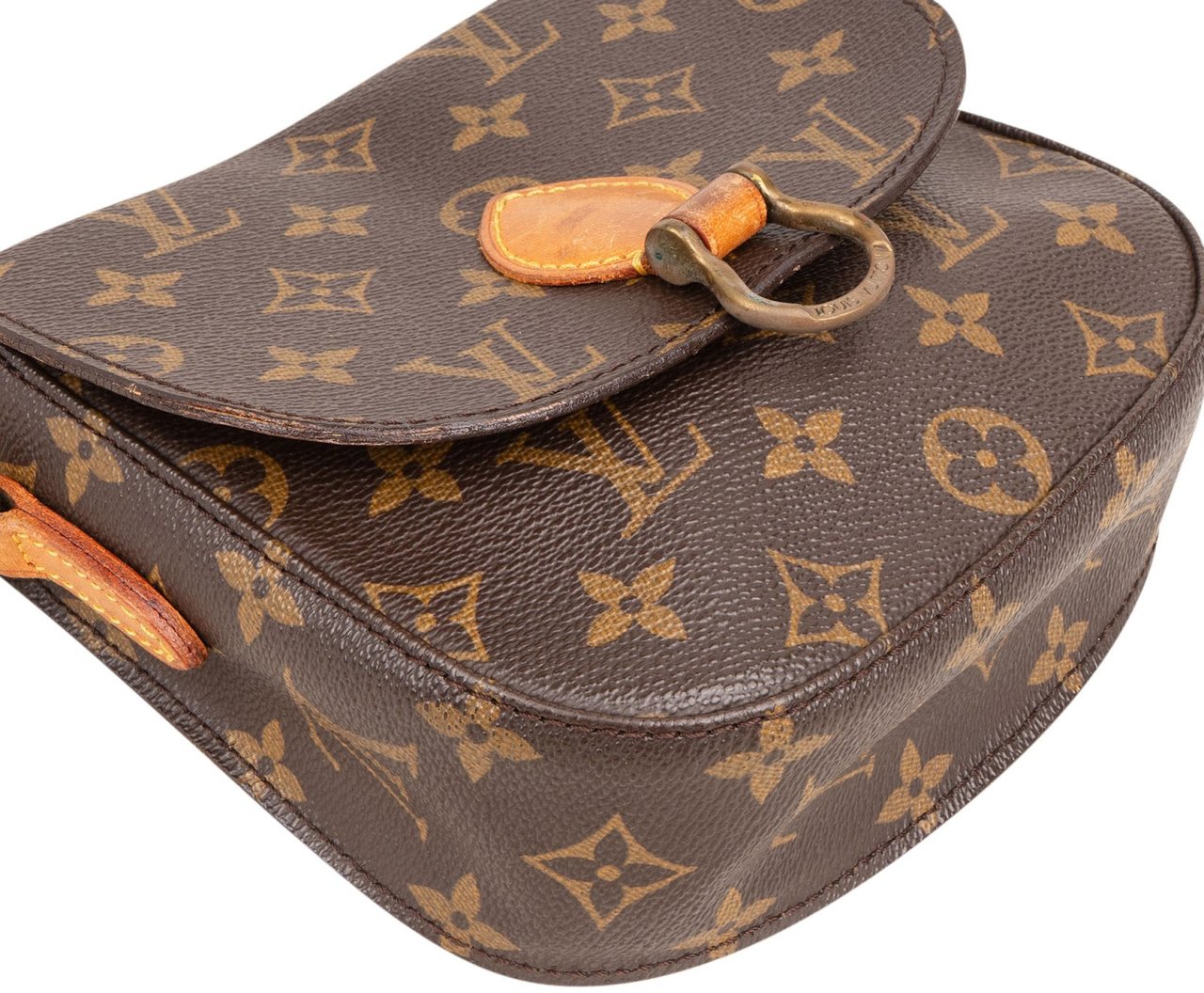 Louis Vuitton Louis Vuitton Monogram Canvas Saint Cloud PM Crossbody Bag Bruin