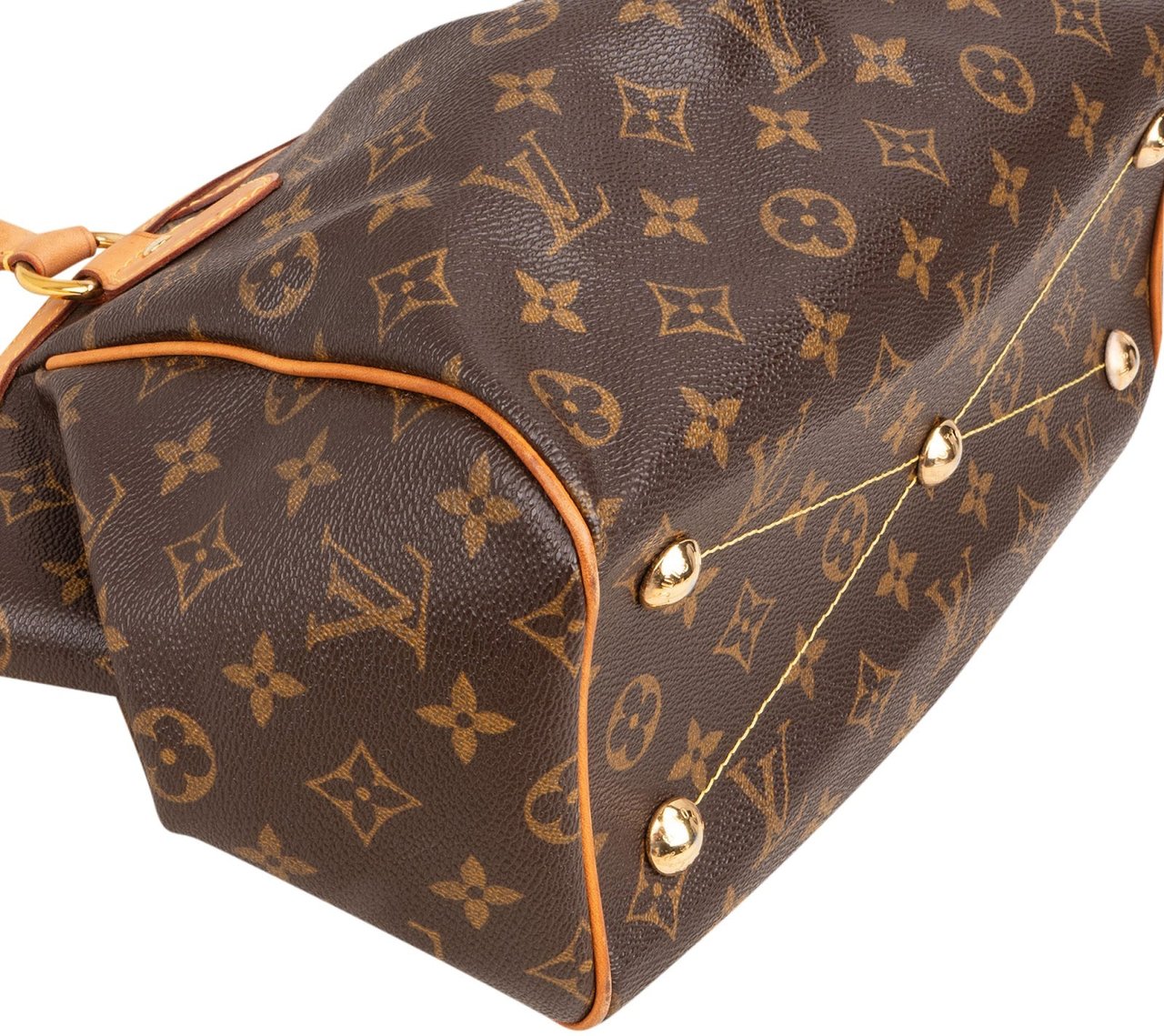 Louis Vuitton Louis Vuitton Monogram Canvas Tivoli PM Handbag Bruin