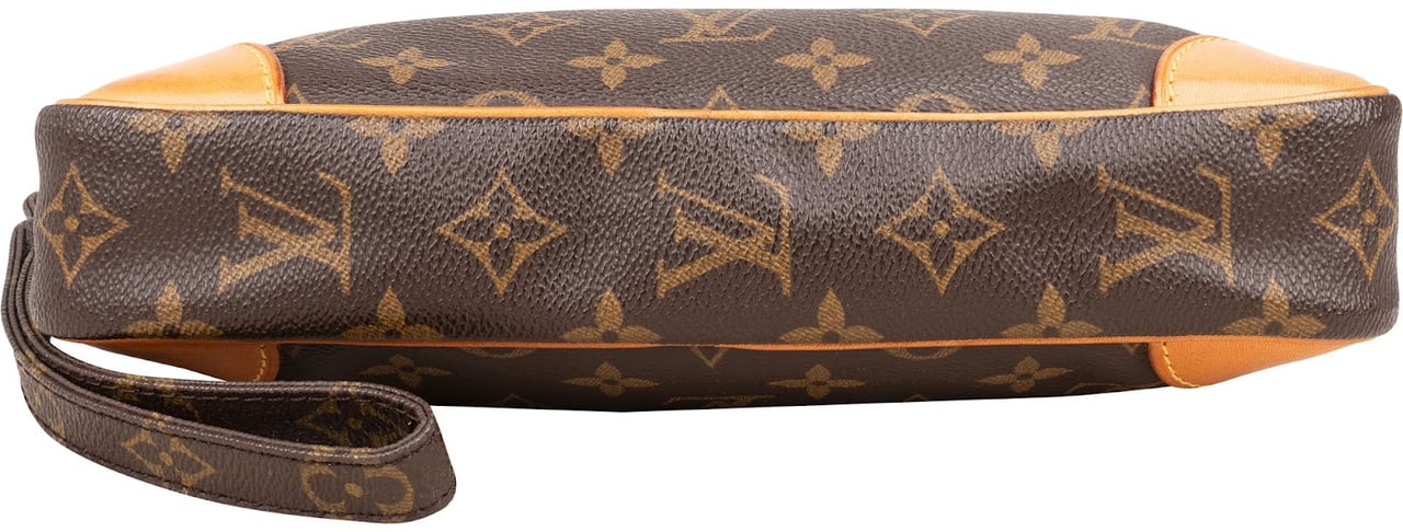 Louis Vuitton Louis Vuitton Canvas Monogram Marly Dragonne Clutch Bruin