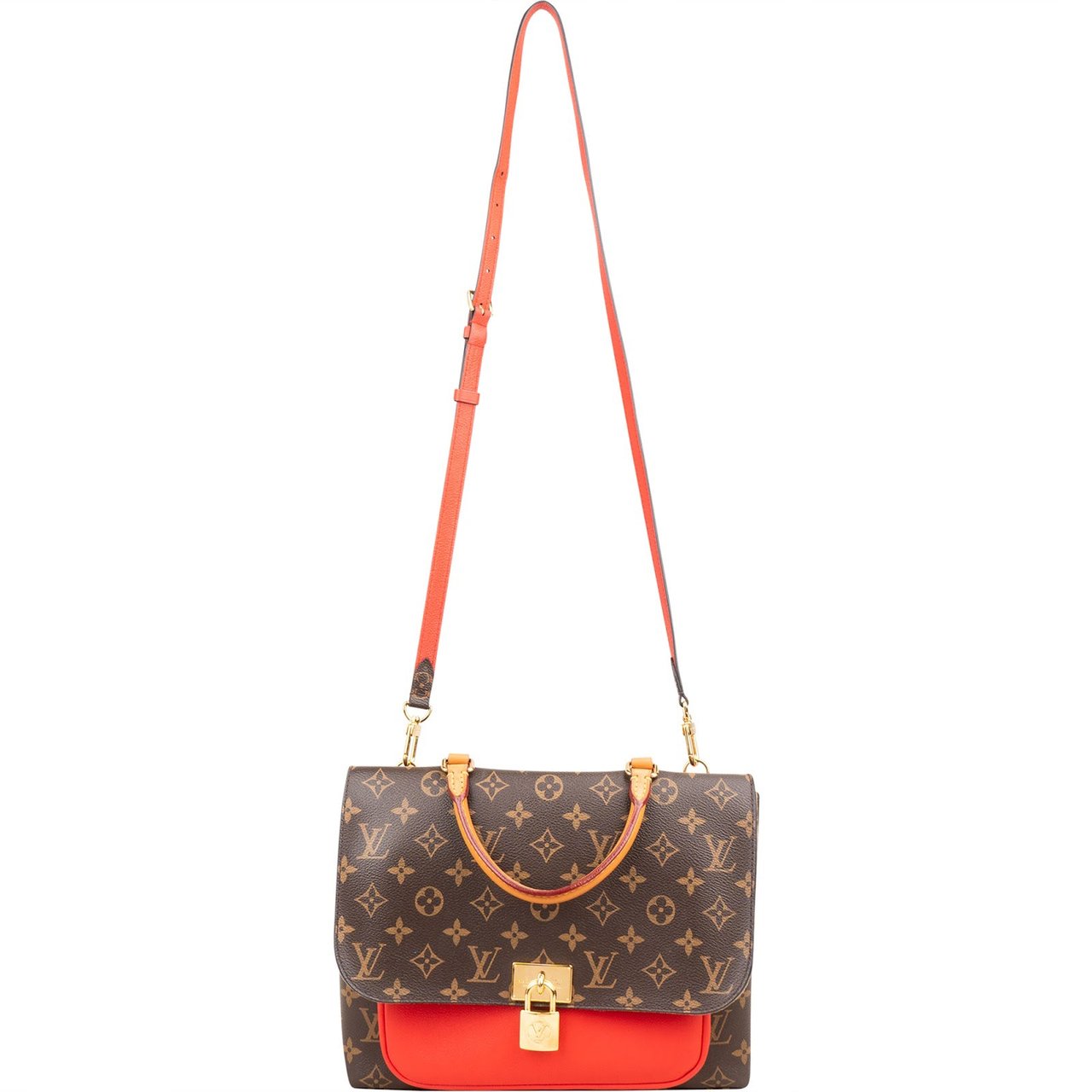 Louis Vuitton Louis Vuitton Monogram Canvas Marignan Handbag Bruin