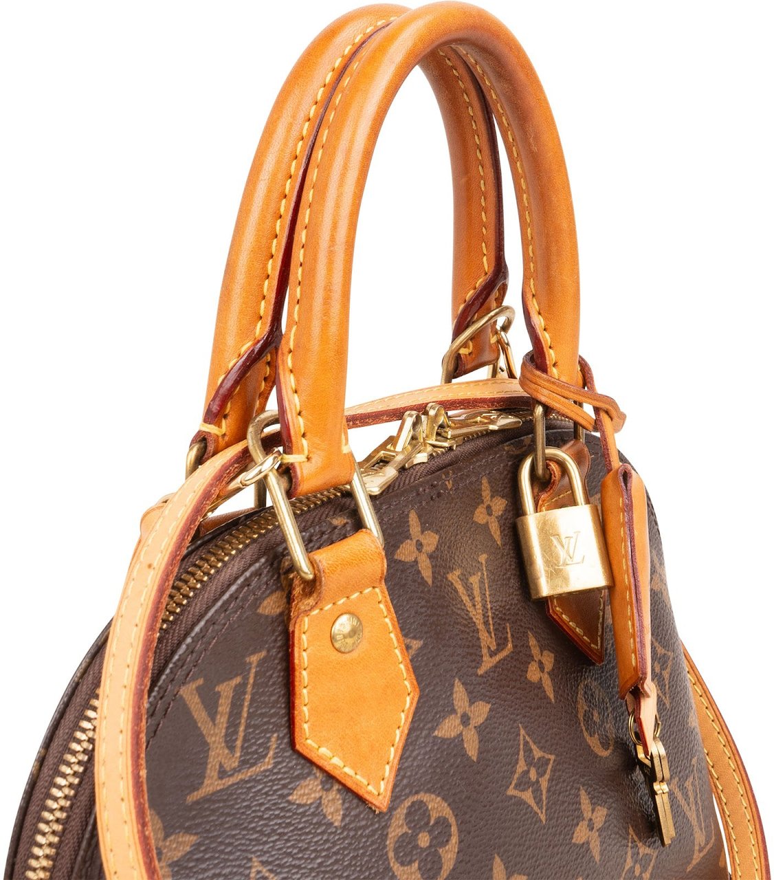 Louis Vuitton Monogram Canvas Alma BB Handbag Bruin