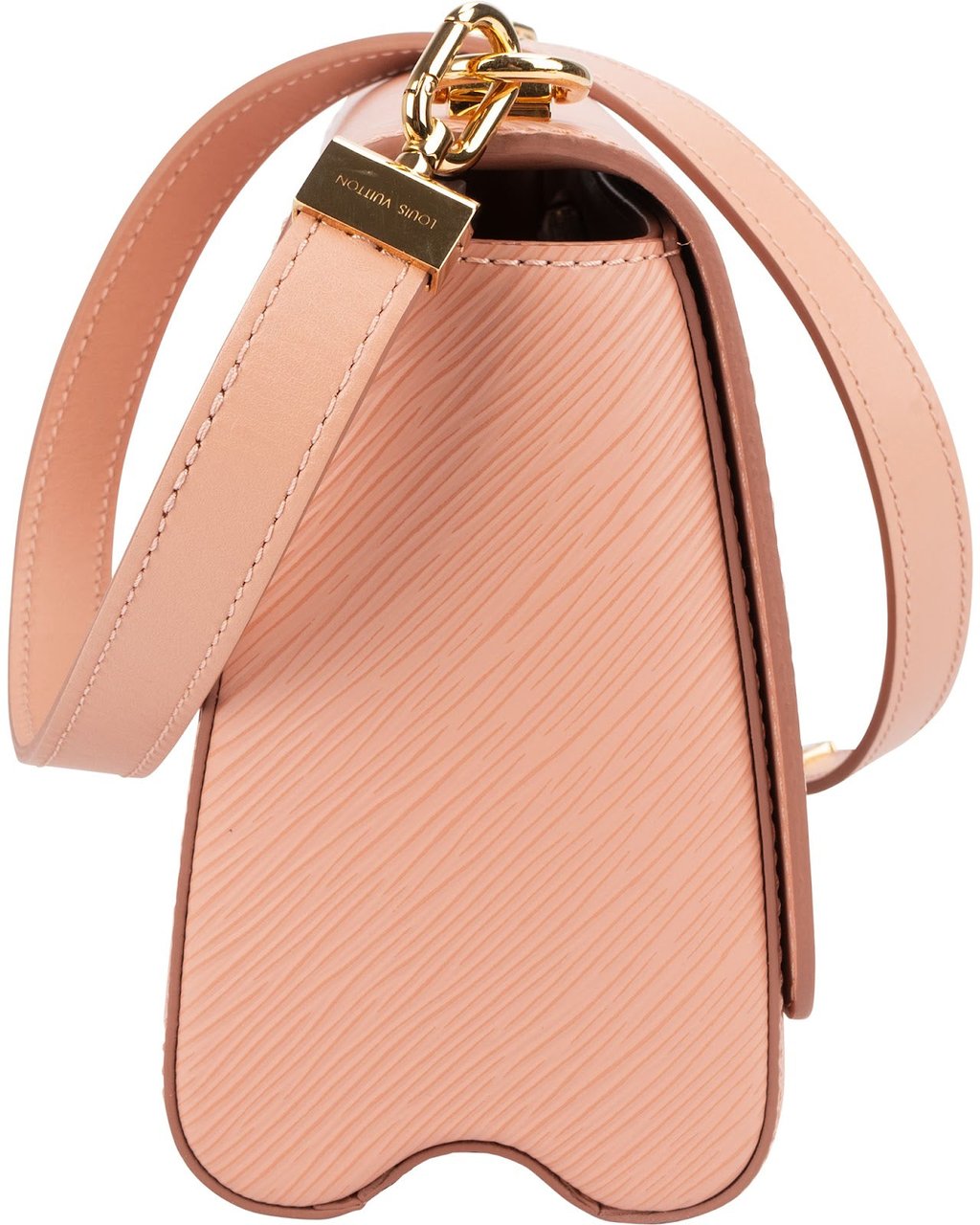 Louis Vuitton Rose Epi Leather Twist Flower Chain Crossbody Bag Divers