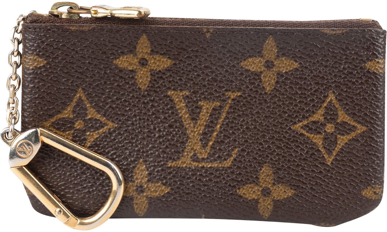 Louis Vuitton Louis Vuitton Monogram Canvas Key Pouch Bruin
