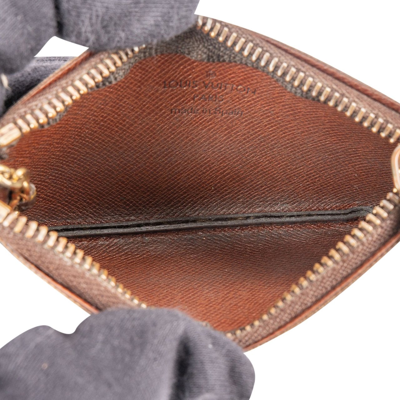 Louis Vuitton Louis Vuitton Monogram Canvas Key Pouch Bruin