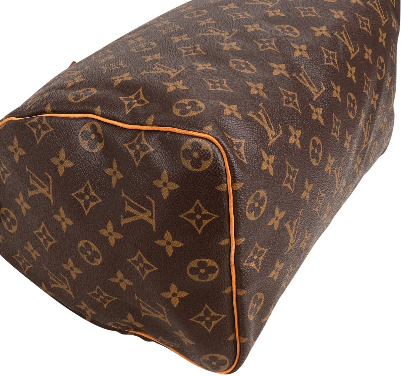 Louis Vuitton Monogram Canvas Speedy 35 Handbag Bruin