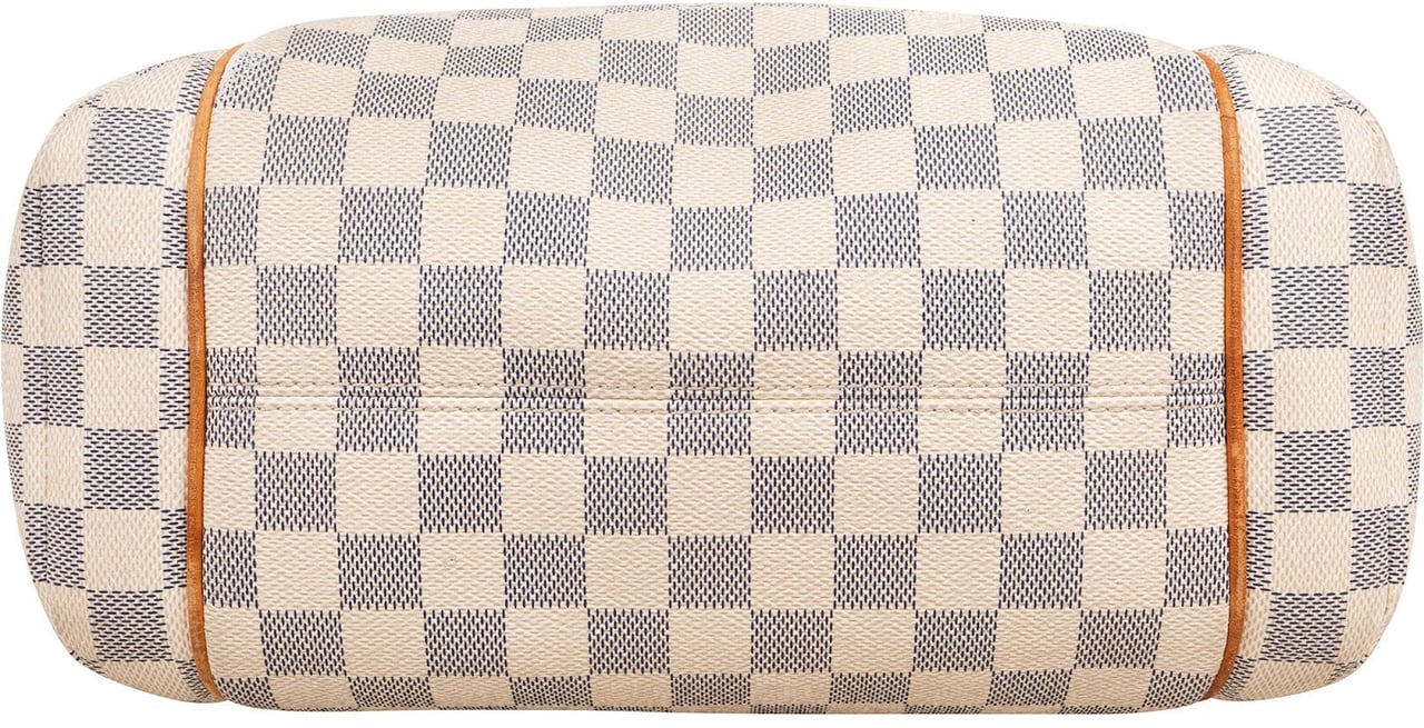 Louis Vuitton Monogram Damier Azur Canvas Totally PM Shoulder Bag Wit