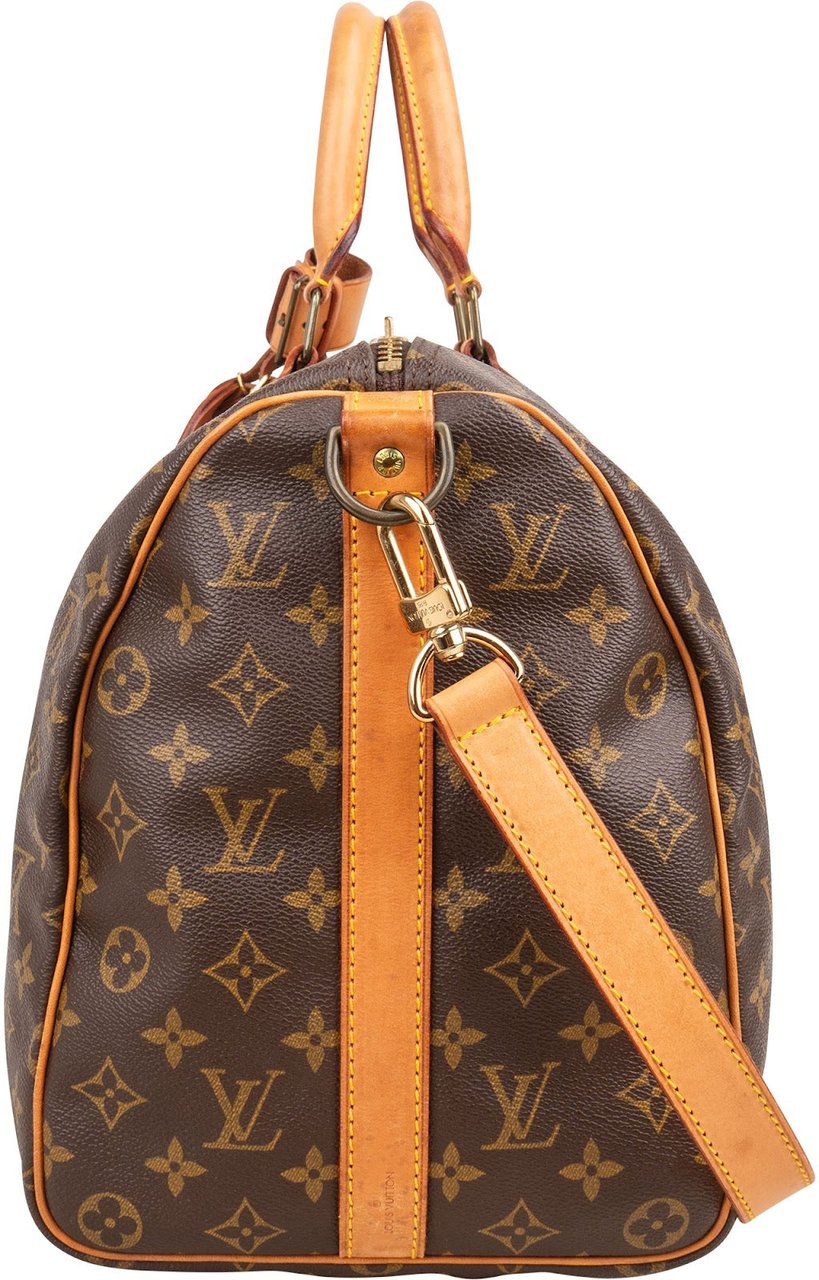 Louis Vuitton Louis Vuitton Monogram Canvas Keepall 45 Bandoulière Travel Bag Bruin