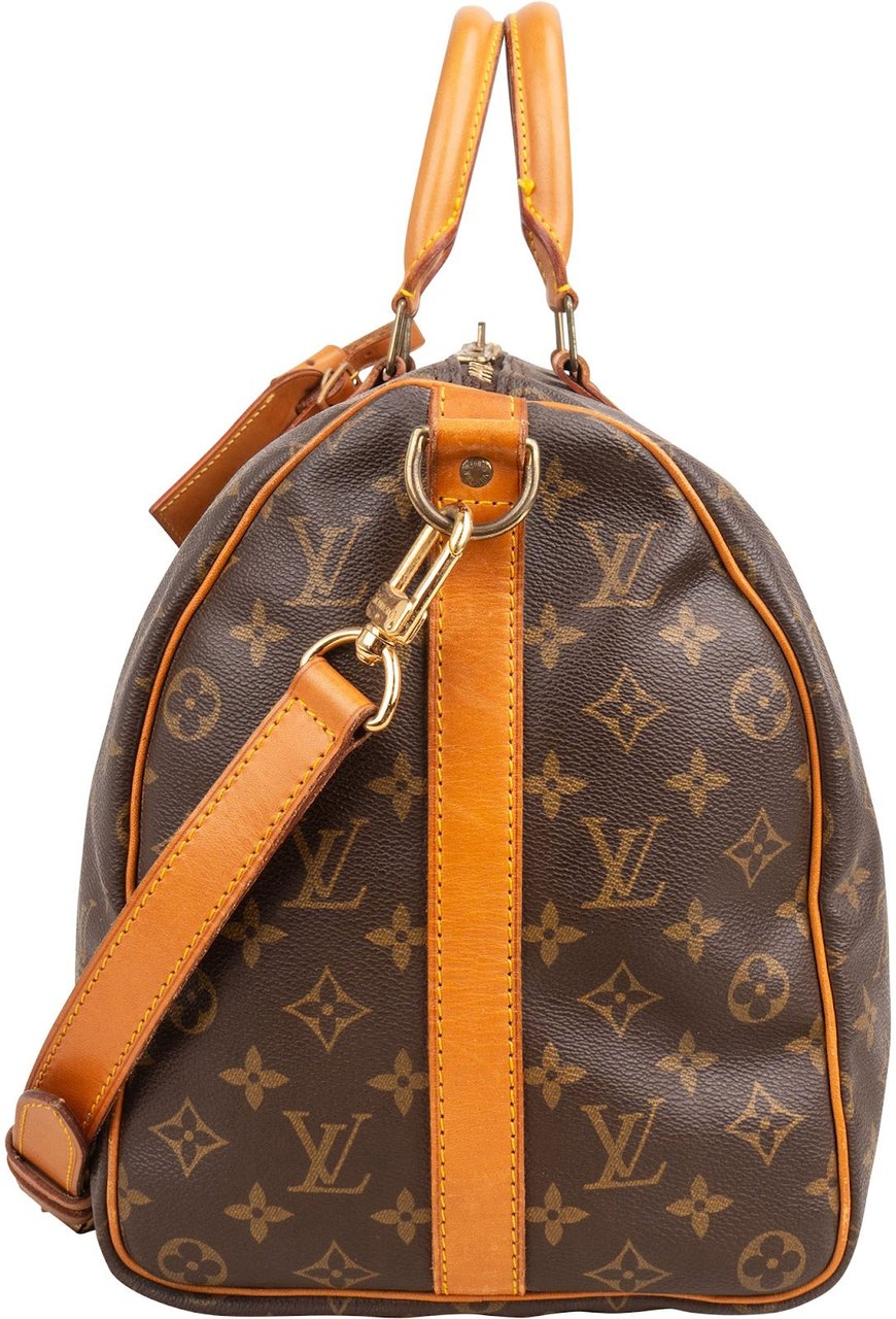 Louis Vuitton Louis Vuitton Monogram Canvas Keepall 45 Bandoulière Travel Bag Bruin