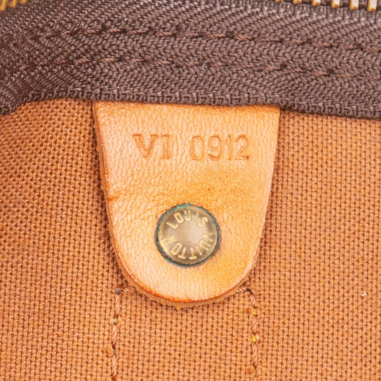 Louis Vuitton Louis Vuitton Monogram Canvas Keepall 45 Bandoulière Travel Bag Bruin