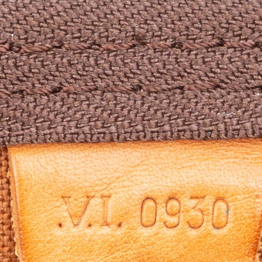 Louis Vuitton Monogram Canvas Keepall 50 Bandoulière Travel Bag Bruin