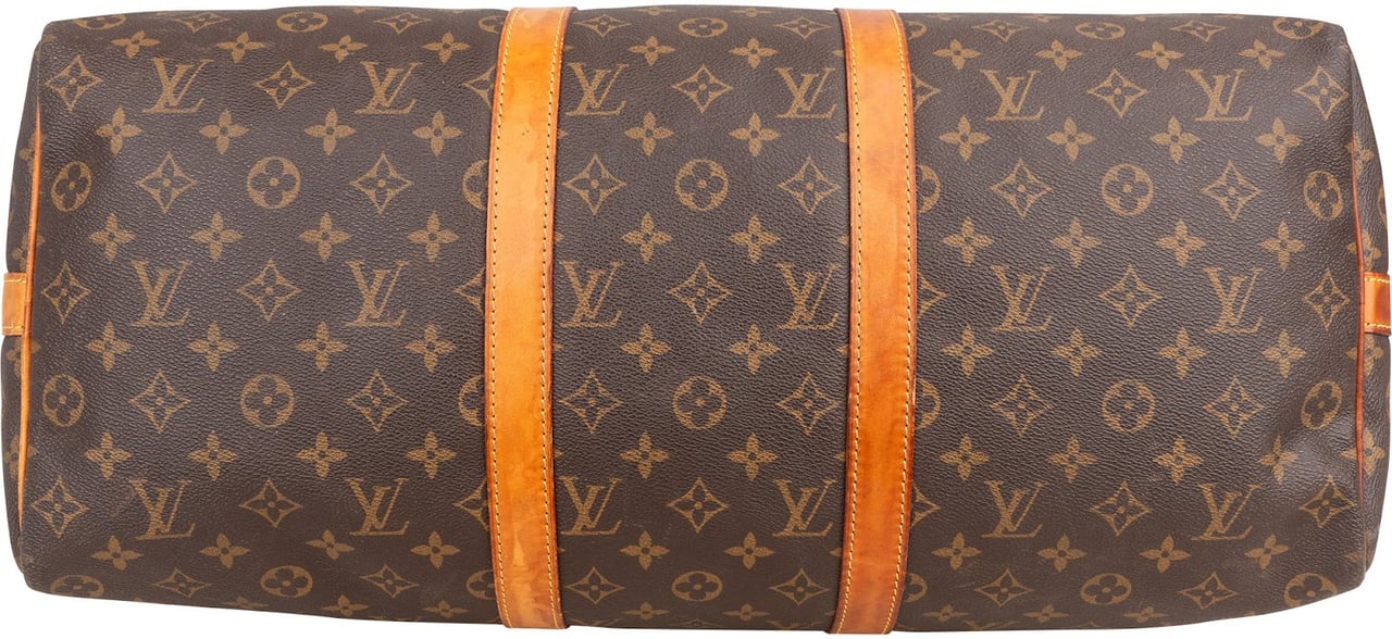 Louis Vuitton Louis Vuitton Monogram Canvas Keepall 50 Bandoulière Travel Bag Bruin