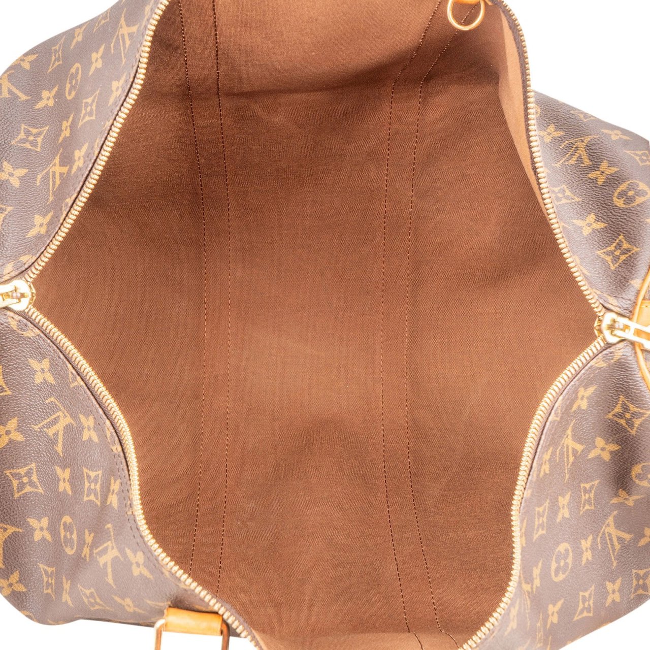 Louis Vuitton Louis Vuitton Monogram Canvas Keepall 50 Bandoulière Travel Bag Bruin