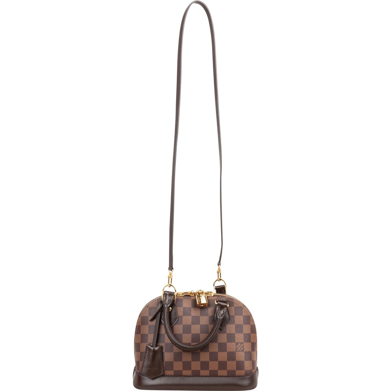 Louis Vuitton Louis Vuitton Monogram Damier Ebene Alma BB Handbag Bruin
