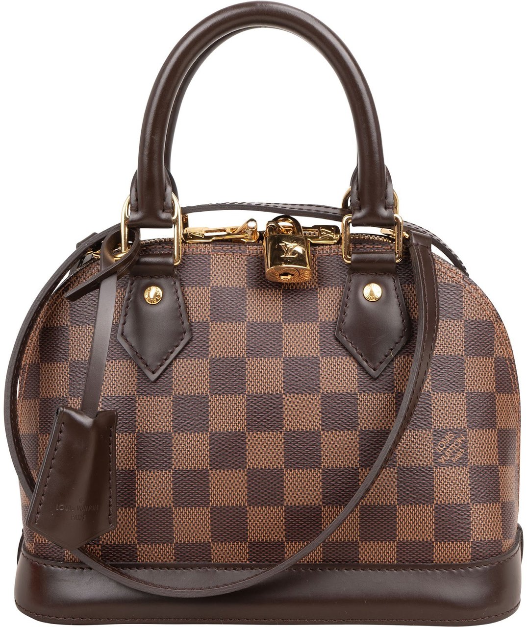 Louis Vuitton Louis Vuitton Monogram Damier Ebene Alma BB Handbag Bruin