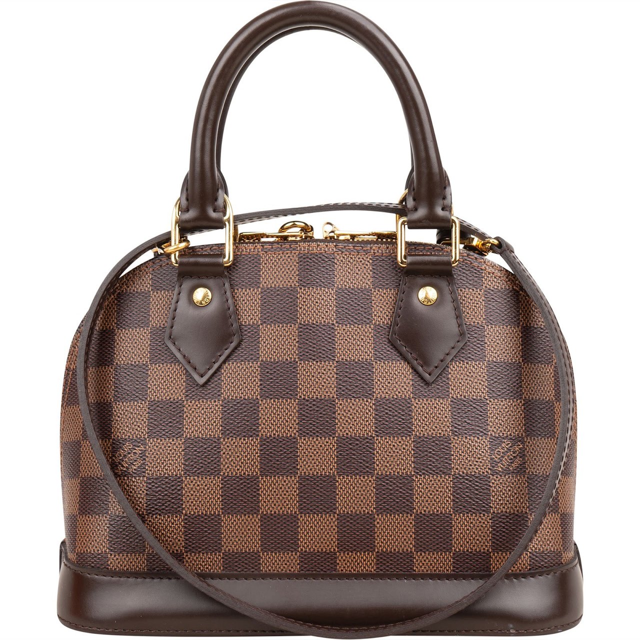 Louis Vuitton Louis Vuitton Monogram Damier Ebene Alma BB Handbag Bruin