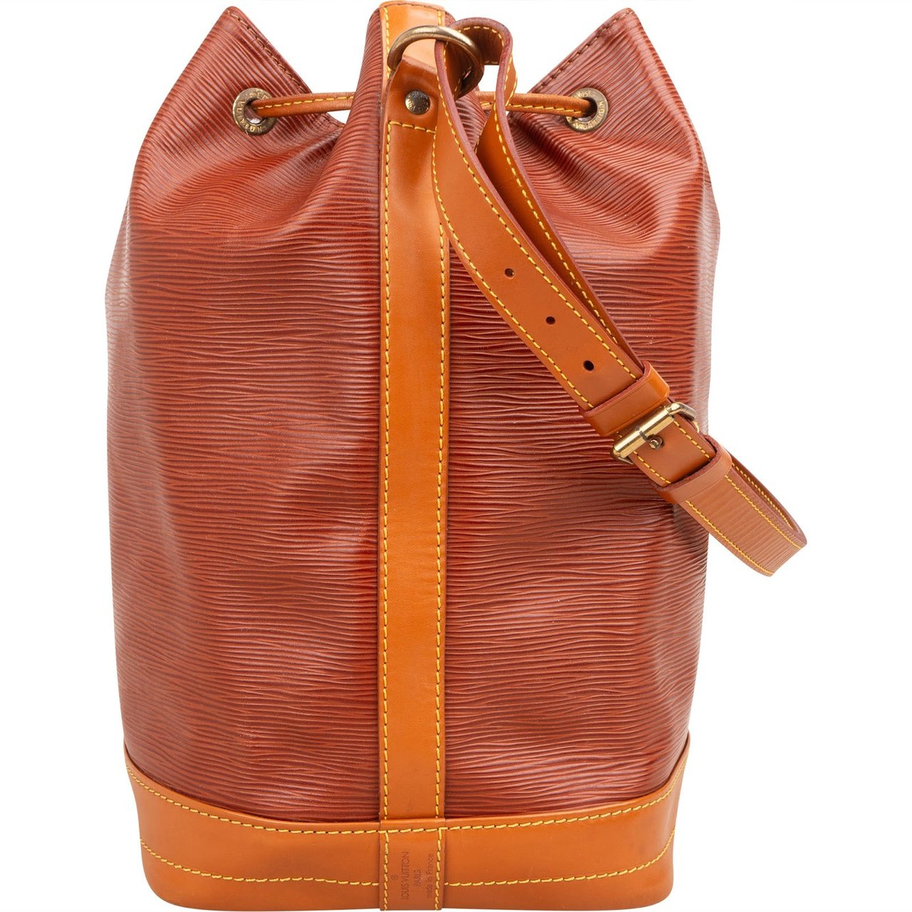 Louis Vuitton Louis Vuitton Bicolor Epi Leather Sac Noé Grande Shoulder Bag Bruin