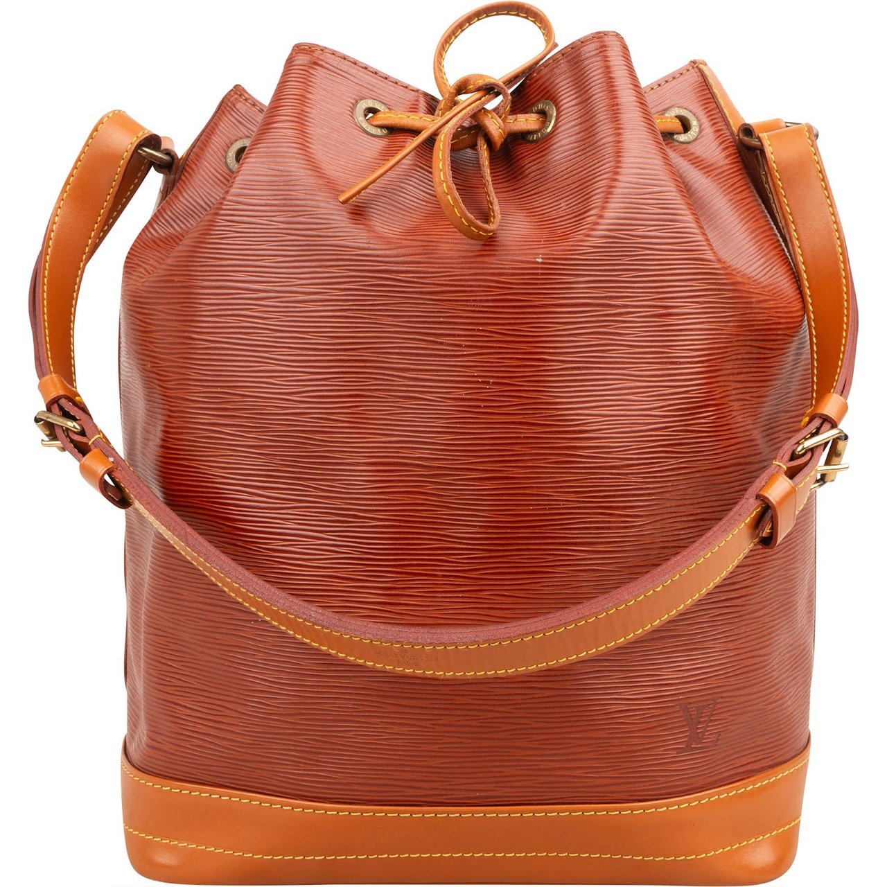 Louis Vuitton Louis Vuitton Bicolor Epi Leather Sac Noé Grande Shoulder Bag Bruin