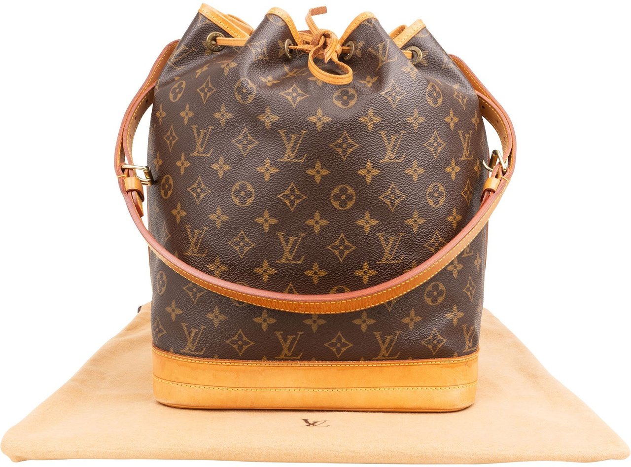 Louis Vuitton Louis Vuitton Monogram Canvas Sac Noé Grande Shoulder Bag Bruin