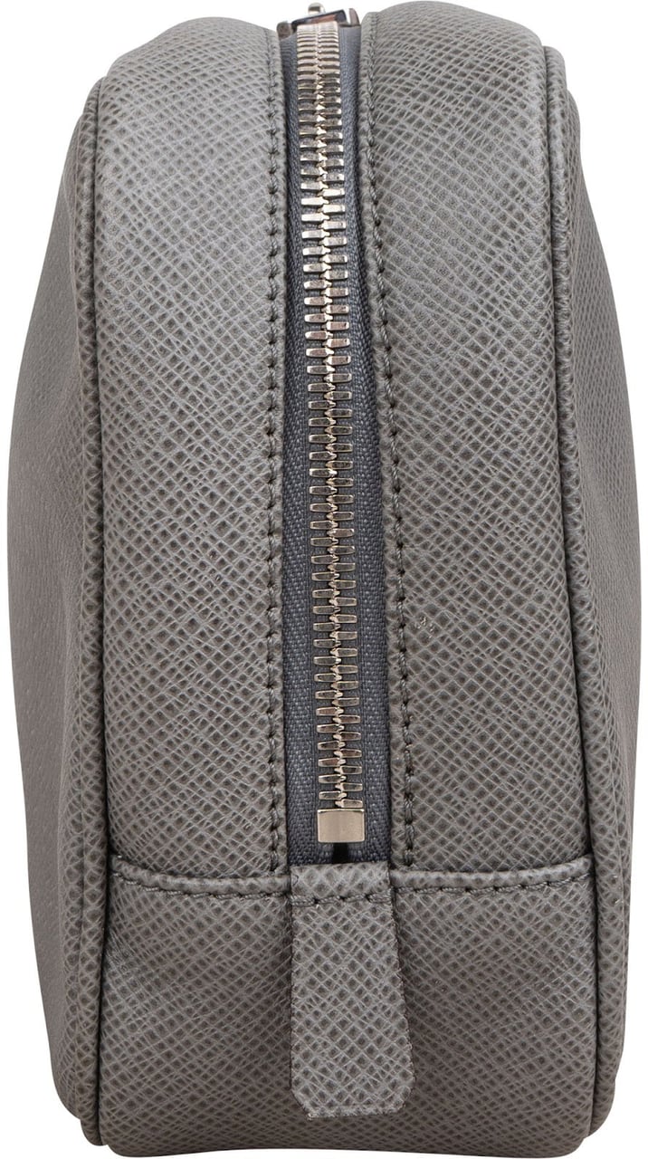 Louis Vuitton Louis Vuitton Taiga Leather Trousse Toilette Clutch Bag Donkergrijs
